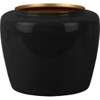 Present Time Bloempot Grand | ijzer zwart 25x25x20 cm bloempotten | NADUVI
