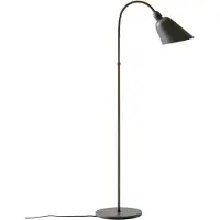 &tradition Bellevue AJ7 vloerlamp Anniversary Edition Stone grey-bronzed brass