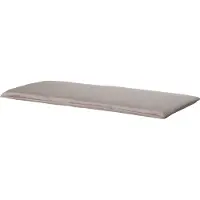 Madison - Bankkussen Outdoor Velvet Taupe - 135x48 - Bruin