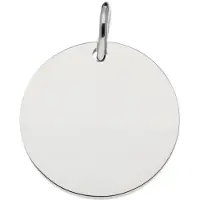 Glow 142.0113.20 hanger zilver zilverkleurig 20mm