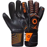 Elite Sport Keepershandschoenen Combat Zwart Oranje | Maat 11
