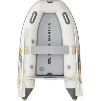 Aqua Marina U-Deluxe 250, opblaasbare boot, 2,5 meter, met luchtbodem, geschikt voor 3 personen, bijboot/dinghy