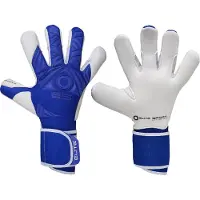 Elite Sport Neo Combi Keepershandschoenen - Wit / Royal | Maat: 7