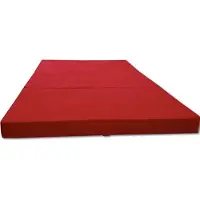Viking Choice Logeermatras - camping matras - reismatras - opvouwbaar matras - 120 x 200 x 10 - rood