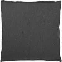 In the Mood Salvador Tuin Kussen - 80 x 80 cm - Polyester - Antraciet