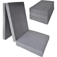 Viking Choice Vouwmatras - 1 persoons - 195x70x15 cm - grijs