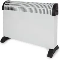 Perel Convectorkachel, voor binnen, drie warmtestanden, 2000 W