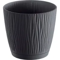 Prosperplast 2.3l Sandy P Collection 168x168x157 Mm Flowerpot Zwart