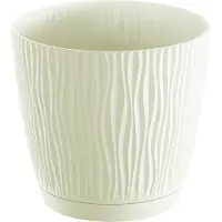 Prosperplast 2.3l Sandy P Collection 168x168x157 Mm Flowerpot Beige