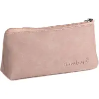 Bombata Etui Denim Triangle 20 X 10 Cm Kunstleer Roze