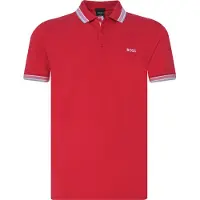 BOSS Shirt 'Paddy' knalrood / wit