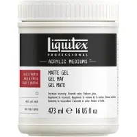 LIQUITEX Matte Gel Medium - 473ml - 5322
