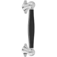 Formani Lazaro Rosa-Violan BOSCO LZ185 greep tbv houten deur - mat RVS/zwart