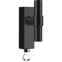 Formani Draaikiepgarnituur PIET BOON PBT20-DKLOCK PVD zwart