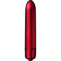 Rocks-Off Scarlet Velvet - mini lipstick vibrator - 10 standen - rood