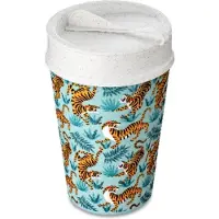 Koziol Thermosbeker Koziol Bio-Circulair Iso To Go Tiger 400 ml