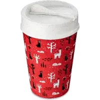 Koziol Thermosbeker Koziol Bio-Circulair Iso To Go Winter Forrest 400 ml