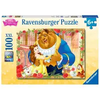 Ravensburger puzzel Disney Princess Belle & Beast - 100XXL stukjes