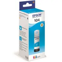 Epson 104 Inktflesje Cyaan