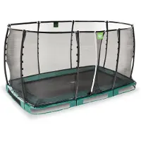 Exit Allure Premium inground trampoline 214x366cm - groen