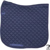 Horka zadeldek geruit (Kleur: blauw, Maat paard: pony, Toepassing: dressuur)