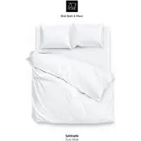 Zo! Home Zo!Home Satinado Pure White - 100% Katoen-Satijn 140 x 200/220 cm