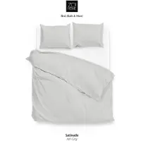 Zo! Home Zo!Home Satinado Ash Grey - 100% Katoen-Satijn 260 x 200/220 cm