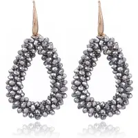 Cilla Jewels Druppel oorbellen Stardust Zilverkleurig Goudkleurig
