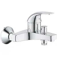 GROHE Badkraan Start Curve met Omstel en Koppelingen Chroom
