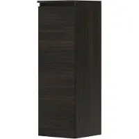Ink Half Hoge Kast 106x35cm - Houten Keerlijst - 1 Deur - Links/rechts - Front Vlak - Intens Eiken - Badkamermeubels, Kolom- En Zijkasten, Halfhoge