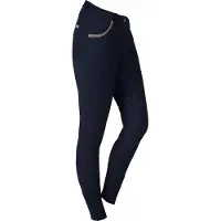 Horka rijbroek Nicola dames nylon blauw