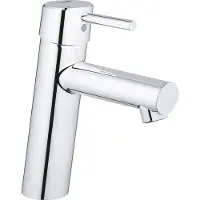 GROHE Concetto - Wastafelkraan met Push-Open afvoerplug, chroom 23932001