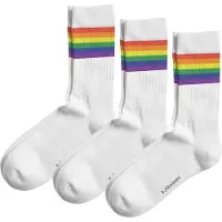 Björn Borg Core Crew Socks 3-pack Wit | Maat: 41-45
