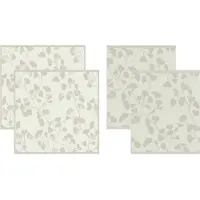 DDDDD Combiset Kenchi Cream 2 Keukendoeken + 2 Theedoeken-60 x 65 cm