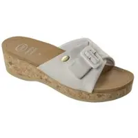 Scholl Slipper Women Wappy White-Schoenmaat 35