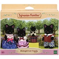 Sylvanian Families Midnight Cat Family Roze Kinderen