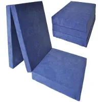 Viking Choice Vouwmatras - 1 persoons - 195x80x15 cm - blauw