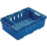Vogue Voedsel opslagkrat blauw | 35 liter