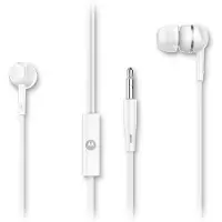 Motorola Oordopjes Met Draad 105 Wht