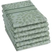 DDDDD Theedoek Trees Green 60 x 65 cm (6-Delig)