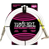 Ernie Ball P06400 4,6 m Recht - Gebogen Instrumentkabel