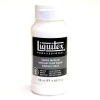 Taidepiste 126804 Professional Fabric Medium 118 ml – Acryl Medium voor textiel, flexibele en duurzame kleuren