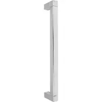 Formani Jan des Bouvrie Square JB320NP greep incl. niet-doorgaande bevestiging - gepolijst RVS