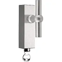 Formani FERROVIA FVT85-DKLOCK draaikiepgarnituur afsluitbaar - mat RVS