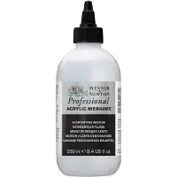 Winsor & Newton 3040932 Professional Acrylic Slow Drying Medium 250 ml – acrylmedium, verlengde verwerkingstijd & vloeiende kleurverlopen