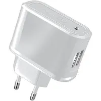 Celly Universele Lader met 2 USB-poorten 2.1A Wit