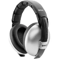 Baby Banz baby oorkap Silver