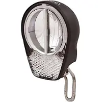 Simson Koplamp Roxeo 15+ Lux Led Naafdynamo Voorvork Zwart