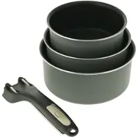 Sitram Set 3 stoofschotels 16/18 / 20cm tous feux dont induction + pince