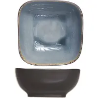 Cosy & Trendy Slakom Laguna Blue-Grey 14 x 14 cm (Set van 6)
